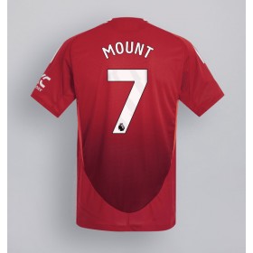 Manchester United Mason Mount #7 Hjemme skjorte 2024-25 Kortermet